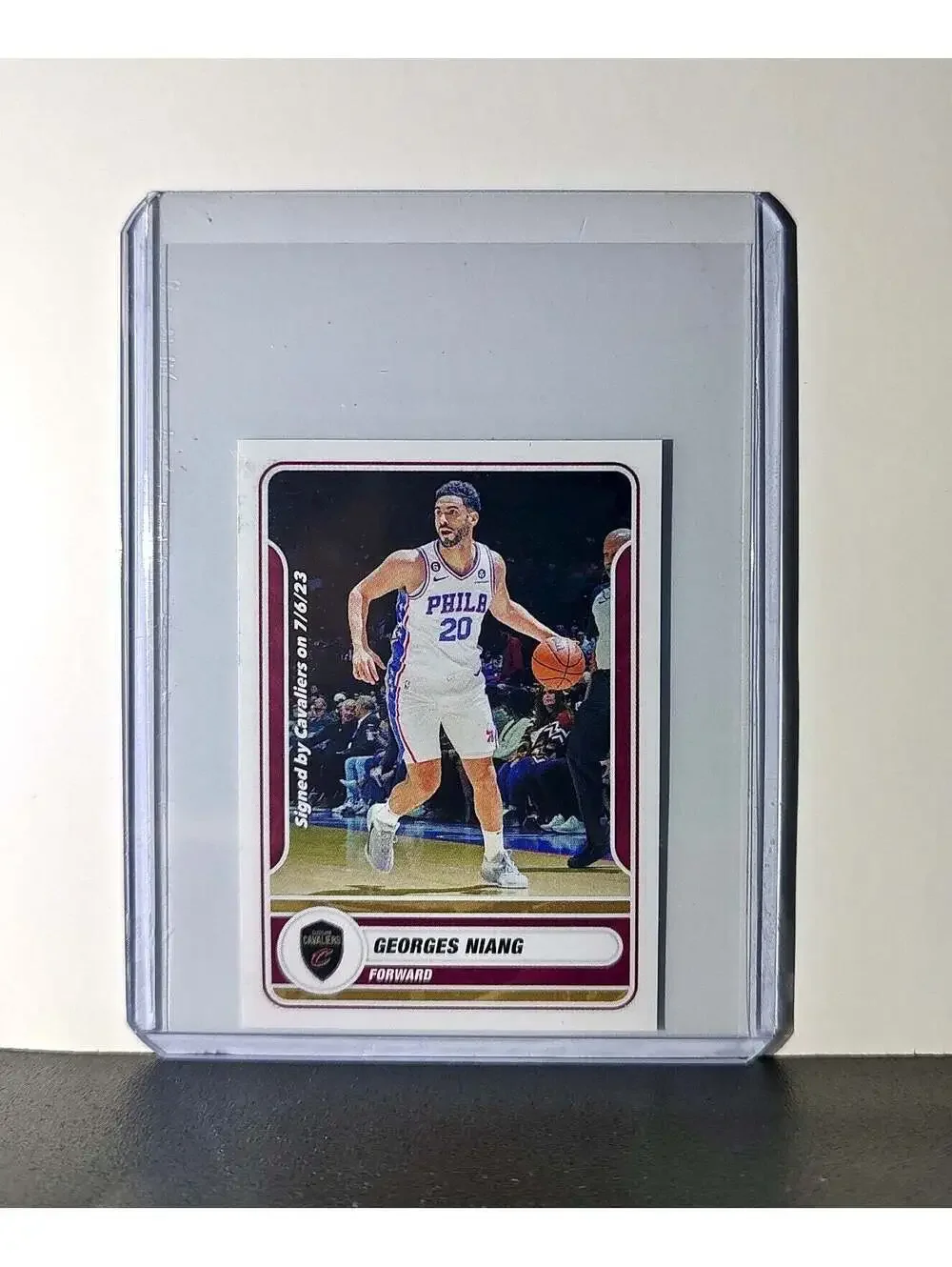 Georges Niang 2023-24 Panini NBA #172 Sticker Card Cleveland Caveliers